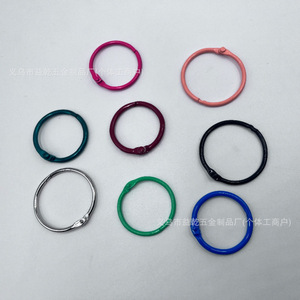 Anneaux de connexion, anneaux de suspension et boucles en alliage pour porte-clés, accessoires de bijouterie et fournitures de bricolage artisanal - Product Image 2