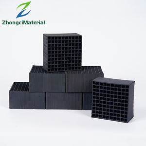 Carbón Activado en Panal con Valor de Yodo 800 de Zhongci Wholesale, Agente Químico Auxiliar Catalítico para el Tratamiento de Gases Residuales Industriales - Product Image 3