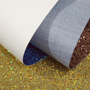 Láser Star PU Malla de Lentejuelas con Purpurina, Accesorios de Imitación Resistentes a la Abrasión, Grosor de 0.5-0.7mm para Material de Bolsos, Zapatos y Cinturones - Product Image 4