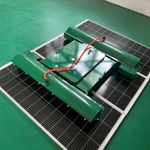Robot de <span class=keywords><strong>nettoyage</strong></span> solaire Hongrun pour panneaux photovoltaïques, télécommande, machine de <span class=keywords><strong>nettoyage</strong></span> de panneaux photovoltaïques - Product Image 4