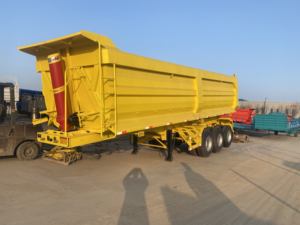 Semi-remorque benne basculante robuste pour l'Afrique : Conçue pour un transport et un déchargement efficaces de matériaux en vrac et de déchets - Product Image 6