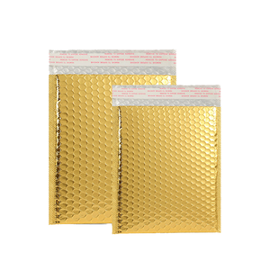 Wholesale Custom Eco-Friendly Poly Bubble Mailer Bags Metallic Paper <b>Waterproof</b> Courier Mailing Envelopes Printed Logo Bags - Product Image 1