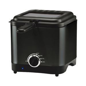 Penggorengan Mini elektrik dapur rumah tangga, 1,5 l otomatis tidak lengket komersial untuk memasak & memanggang keripik kentang - Product Image 2