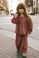 Ensemble deux pièces pour filles, ensemble d'été pour filles, costume long en coton et lin, ensemble de vêtements pour bébé, ensembles de vêtements pour filles de 0 à 8 ans