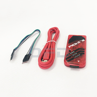 Kit de programador PICkit 3 PICKIT3 + Cable USB + Cable de 6 pines Simulación de programación fuera de línea Emulador de programador universal PICkit 3