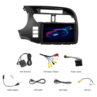 Autoradio Android avec GPS, écran OLED, CarPlay & Android Auto / WiFi, écran tactile, micro intégré pour BAIC HUANSU S2 2014+