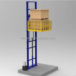 유압 무거운 짐 창고화물 리프팅 수직 상품 리프트 플랫폼화물 엘리베이터 - Product Image 3