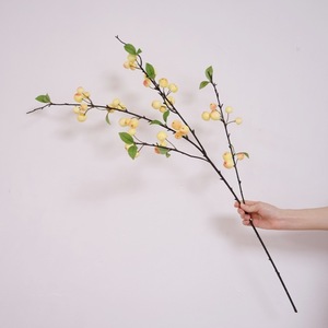Tige de pomme en plastique réaliste au toucher réel de haute qualité pour la pièce maîtresse de Table d'arrangement floral de mariage à la maison - Product Image 6