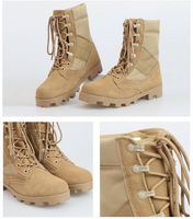 Bottes pour hommes, grandes tailles, chaussures de sécurité, bottes de combat, bottes à la cheville