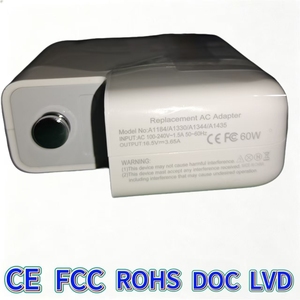 Adaptador de Corriente de Repuesto de Carga Rápida de <span class=keywords><strong>60W</strong></span> en Forma de T para <span class=keywords><strong>MacBook</strong></span> <span class=keywords><strong>Pro</strong></span> de <span class=keywords><strong>13</strong></span> Pulgadas, Compatible con A1502 A1425 MD662 - Product Image 3