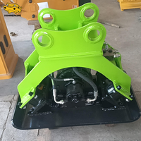 Plaque compacteuse hydraulique disponible en OEM pour les travaux d'aménagement paysager et d'ingénierie municipale