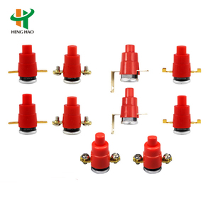 Bộ Điều Nhiệt Hoạt Động Nhanh KSD302C 250V 16A 53C Cho Cuộn Dây Cáp KSD302A 250V 16A <span class=keywords><strong>63C</strong></span> Với Nút Đặt Lại Màu Đỏ - Product Image 1