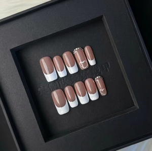 <span class=keywords><strong>Uñas</strong></span> Postizas de Alta Calidad con Diseño Moderno y <span class=keywords><strong>Flores</strong></span> Pintadas a Mano, Precio de Mayorista - Product Image 3