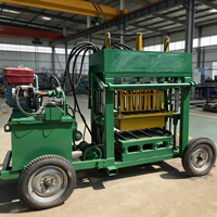 Machine à fabriquer des blocs de béton par vibration QTF4-28, machine à briques en ciment à bon prix