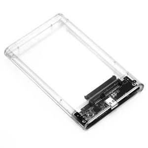 Vente chaude Portable USB3.0 SATA <span class=keywords><strong>Adaptateur</strong></span> Transparent Externe SATA Case Box pour 2.5 pouces HDD & SSD Boîtier de <span class=keywords><strong>disque</strong></span> <span class=keywords><strong>dur</strong></span> externe - Product Image 6