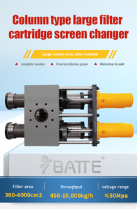 Polymer Hệ thống lọc không dừng màn hình thủy lực Changer cho HDPE PP PE PC tấm đùn dây chuyền sản xuất - Product Image 5