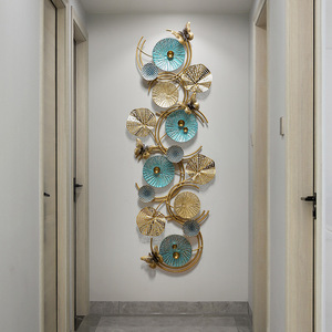 Arte de Pared Metálico Abstracto Moderno, Decoración de Hierro con Diseño Natural para el Hogar, Sala de Estar, Dormitorio, Regalo de Aniversario - Product Image 5
