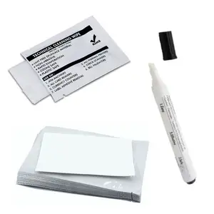 Tête d'impression IPA pré-saturées stylos de nettoyage lingettes POUR ANIMAUX DE COMPAGNIE film de rodage propre kit pour dai nippon DNP DS RX imprimante