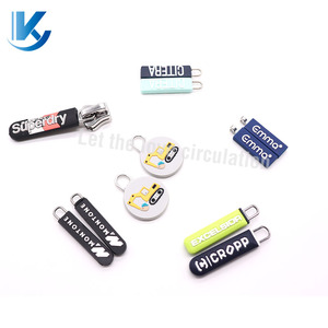 Kky biểu tượng tùy chỉnh Silicone dây kéo <span class=keywords><strong>puller</strong></span> #5 #3 cao su dây kéo <span class=keywords><strong>puller</strong></span> cho dây kéo thanh trượt - Product Image 1