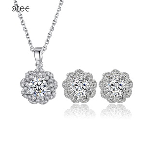 Plated Trendy Earrings & Necklace Set for Women-Gift Engagement Party Accessories - Product Image 1
