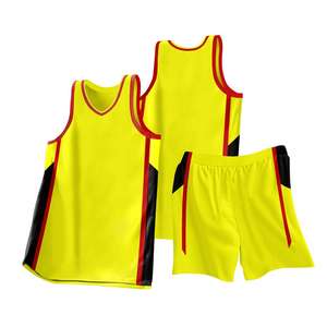 Stampa gratuita maglia da basket di alta qualità con stampa personalizzata di squadra sportiva da allenamento da uomo maglie da allenamento reversibili da basket - Product Image 5