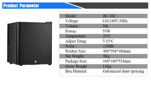 Prix bon marché 30L Hôtel <span class=keywords><strong>Bureau</strong></span> à domicile <span class=keywords><strong>Mini</strong></span> réfrigérateur réfrigérateurs compacts Réfrigérateurs pour chambre - Product Image 2