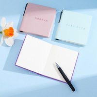 Werbegeschenk Anpassbares Taschennotizbuch PU-Hardcover Mini-Notizbuch mit Stift