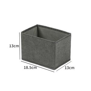 Armoire organisateur <span class=keywords><strong>tiroir</strong></span> gris pliable boîte de rangement <span class=keywords><strong>tissu</strong></span> boîtes de rangement placard <span class=keywords><strong>tiroir</strong></span> séparateur pour chaussettes - Product Image 3