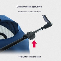 Poussette Bébé Modèle 608 en Métal Ultra-légère Portable, Double Position (Assise et Allongée), Parapluie Extérieur, Double Direction, Idéale pour le Dropshipping