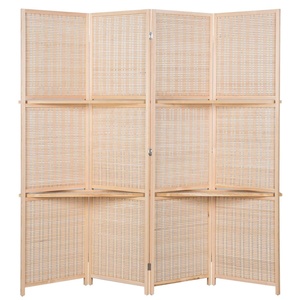 Paravent <span class=keywords><strong>bambou</strong></span> diviseurs/Diviseur De Pièce Pliante Séparateur Cloison Séparateur D'écran de Confidentialité 4 Panneau Chambre Salon - Product Image 1