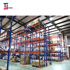 Étagère robuste 2 tonnes par couche Supports de stockage en entrepôt commercial Étagères à palettes à haute charge Supports empilables - Product Image 4