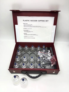 Professionelles 19-teiliges Schröpftherapie-Set zur Myofaszialen Entspannung, Hijama-Werkzeug mit Pumpe für Sichere Anwendung als Körper-Schröpfgläser - Product Image 3