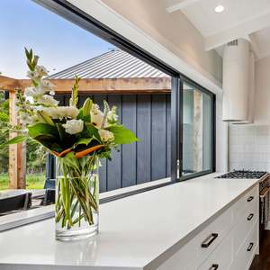 Fenêtres coulissantes en bois et aluminium de première classe avec panneaux à double vitrage Fenêtre coulissante vers le haut pour l'esthétique de la maison - Product Image 3