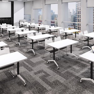 Meubles de bureau <span class=keywords><strong>pas</strong></span> chers, <span class=keywords><strong>table</strong></span> de réunion de conférence, bureau en forme de I, <span class=keywords><strong>table</strong></span> modulaire <span class=keywords><strong>pliable</strong></span> pour adultes, <span class=keywords><strong>table</strong></span> de formation scolaire - Product Image 2