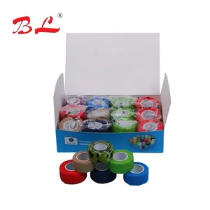Customized Self Adhesive Bandage Wrap Athletic Tape Sports Tape Breathable Waterproof Non-Woven Elastic Bandage