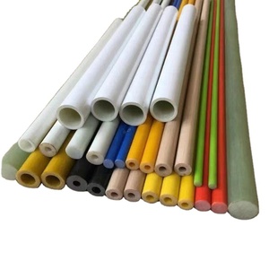 La fibre de verre électrique matérielle de barrière de FRP signale la finition lisse moulée et coupée ronde de haute résistance pour l'application d'isolation - Product Image 6