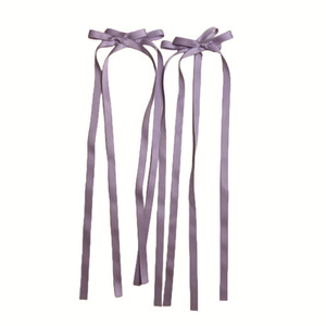 Coiffe élégante à double <span class=keywords><strong>queue</strong></span> <span class=keywords><strong>de</strong></span> <span class=keywords><strong>cheval</strong></span> pour filles Pince à cheveux à nœud en ruban souple Style doux bien conçu - Product Image 5
