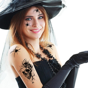 Tatuaggi per il Viso Impermeabili e Resistenti al Sudore per Halloween, Disegni di Fantasmi Carini per il Trucco di Capodanno e Look Festivi - Product Image 2