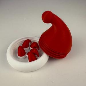 Decorazioni Natalizie in Plastica Stampate in 3D con Babbo Natale - Product Image 5