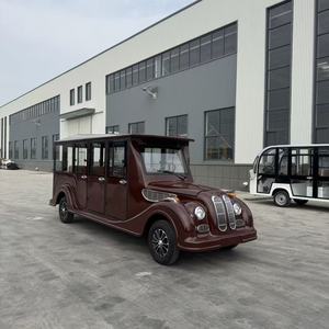 Carrito de Golf Eléctrico Vintage de Nuevo Diseño 2025, 4+2 Asientos, 72V, 30-50 km/h, 90 km de Autonomía, Carrito Turístico con Certificación CE/DOT, Grado 15-20 - Product Image 6