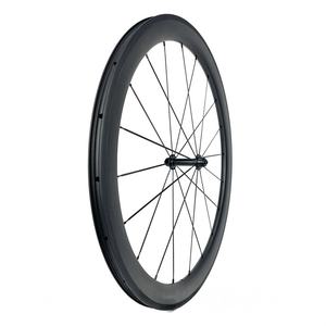 スーパーライト88mmチューブラーバイクホイールセット<span class=keywords><strong>700c</strong></span> 20/24hカーボンファイバーロードレーシングホイール - Product Image 2