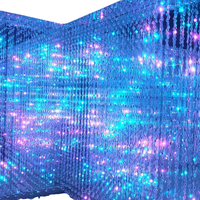 Professioneller Maßgefertigter XQD Infinity-Spiegel Video-Tanzboden Nacht 3D LED-Licht mit Logo IP68 PC-Gehäuse Punktlichter