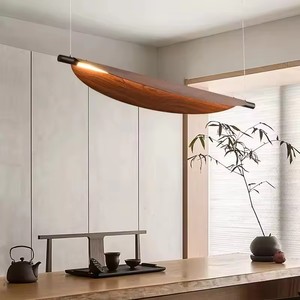 <span class=keywords><strong>Lustre</strong></span> suspendu moderne à LED, <span class=keywords><strong>long</strong></span>, pour salle à manger, cuisine, salon, lampe suspendue pour la maison, <span class=keywords><strong>lustre</strong></span> décoratif en <span class=keywords><strong>bois</strong></span> - Product Image 3
