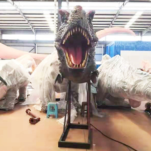 Modelo <span class=keywords><strong>de</strong></span> Dinosaurio Hecho en China, Cabeza <span class=keywords><strong>de</strong></span> Dinosaurio Animatrónico, Medio Cuerpo <span class=keywords><strong>de</strong></span> Dinosaurio Animatrónico, Tiranosaurio <span class=keywords><strong>Rex</strong></span> - Product Image 5