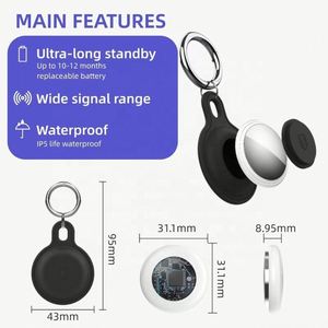 Funda de Silicona Suave Personalizada con Impresión, Impermeable IP68, para AirTag, Accesorios Antipérdida para Niños, Llavero, Cartera, Promocional - Product Image 3