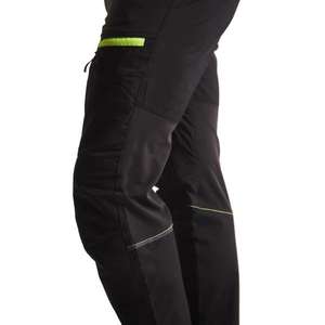 BLAKLADER - 145618459933C154 Service <b>trousers</b> with <b>stretch</b> <b>Black</b>/Yellow - EAN 7330509651186 <b>WORK</b> <b>TROUSERS</b> CARGO <b>WORK</b> <b>TROUSERS</b> - Product Image 4