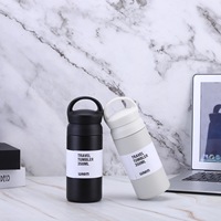 Produit phare, nouveau design, sans BPA, bouteille isotherme en acier inoxydable à double paroi de 500 ml, avec poignée, maintien thermique de 12 à 24 heures