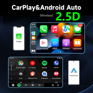 2025 tiktok xu hướng 7 inch 2.5D pantalla phổ Carplay Màn hình DVD Player Wifi gương liên kết phù hợp cho Apple iPhone & Android điện thoại - Product Image 4