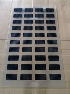 Transparentes Solarenergie panel 150W für Gewächshaus-und Wohnzwecke 40% transparentes Solar panel - Product Image 5