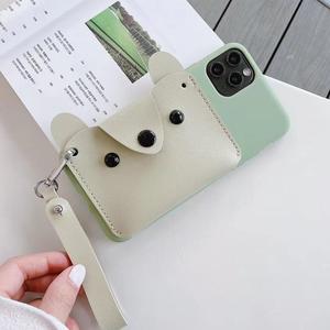 เคสกระเป๋าใส่เมาส์ซิลิโคนนิ่ม,เคสกระเป๋าสตางค์สำหรับ <span class=keywords><strong>Iphone</strong></span> <span class=keywords><strong>6</strong></span> 7 8 <span class=keywords><strong>Plus</strong></span> X XS XR MAX 11 Pro สำหรับ Samsung Galaxy S8 S9 S10 S20 - Product Image 4